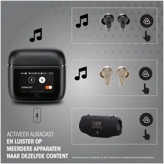 JBL Tour Pro 3 Zwart