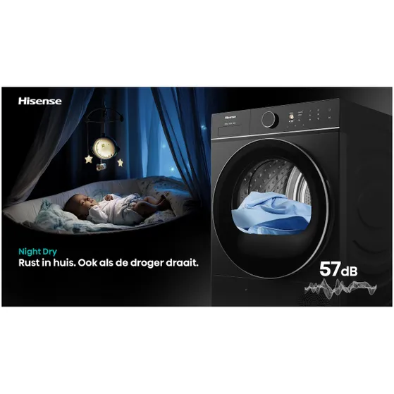 Hisense DH5I104BBAB Zwart