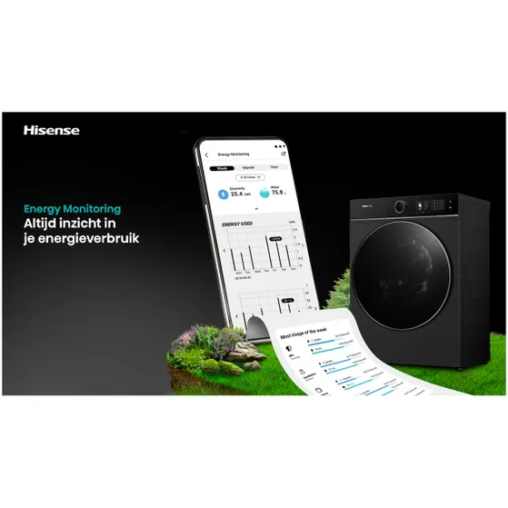 Hisense DH5I104BBAB Zwart