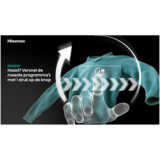 Hisense DH5I104BBAB Zwart