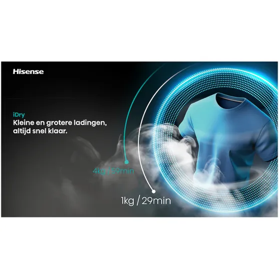 Hisense DH5I104BBAB Zwart