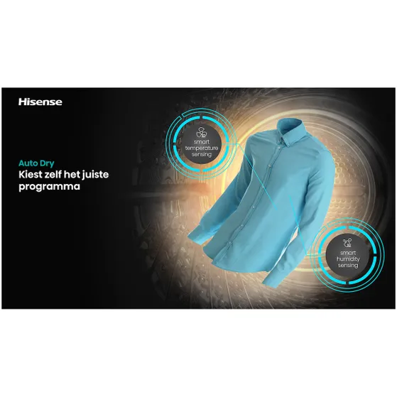 Hisense DH5I104BBAB Zwart