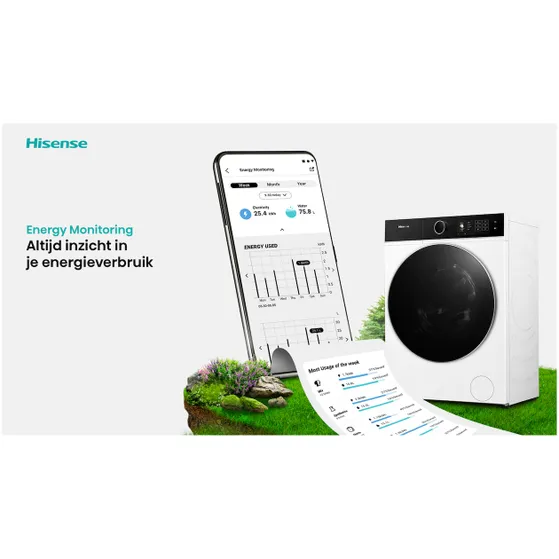 Hisense DH5I104BWAB Wit