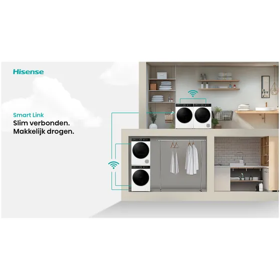 Hisense DH5I104BWAB Wit