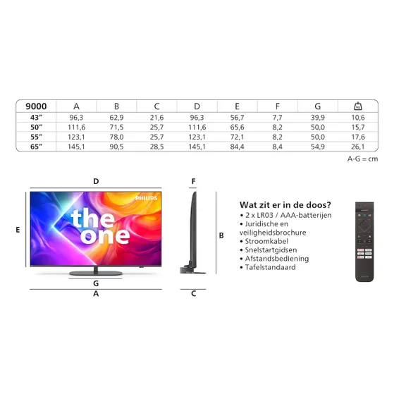 Philips 85PUS9000 Ambilight (2025)