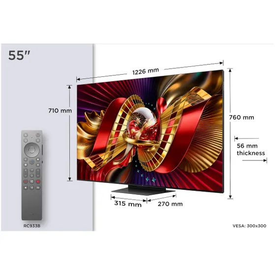TCL SQD MINI LED 55C89L (2026)