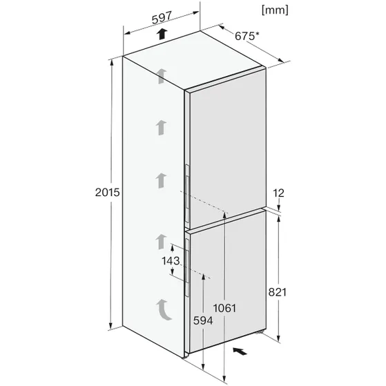 Miele KFN 4898 AD grgr Grafiet