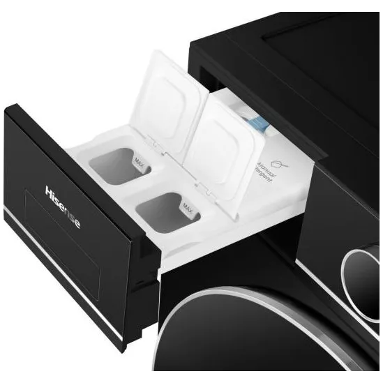 Hisense WF5I1045BBQ Zwart