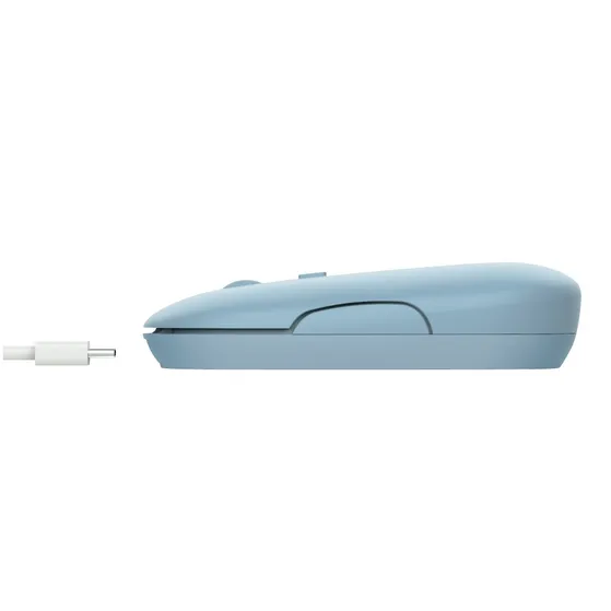 Trust PUCK WIRELESS RECHARGABLE MOUSE Blauw