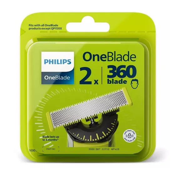 Philips Scheerblad / OneBlade 360, 2 Pak / OneBlade