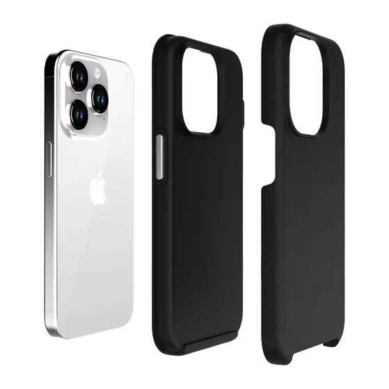 Just in Case Armor Case voor Apple iPhone SE 2022 Zwart