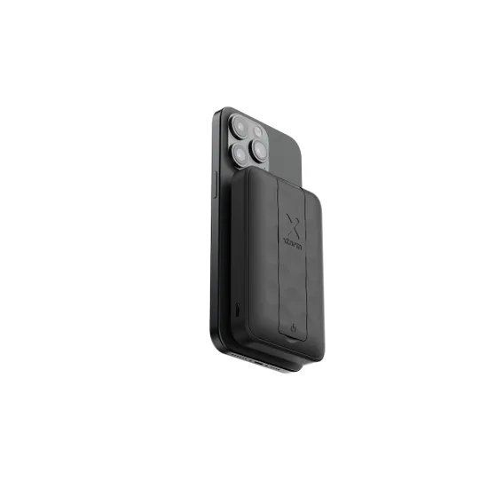 Xtorm uel Series 5 Power Pack  wireless magnetic 10000 mAh Zwart