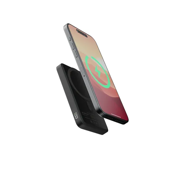 Xtorm Fuel Series 5 Power Pack wireless magnetic 5000 mAh Zwart