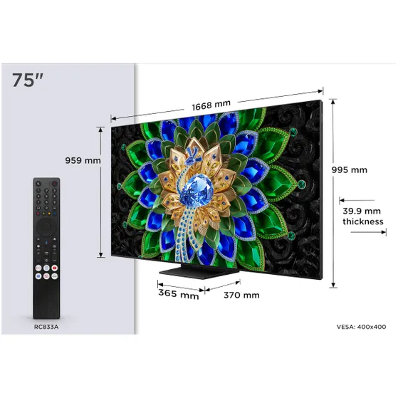 TCL MINI LED 75A400U (2026)