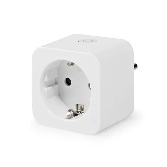 Nedis SmartLife Slimme Stekker | Zigbee 3.0 | Energiemeter | 3680 W | Hybrid (CEE 7/7) | Android / IOS