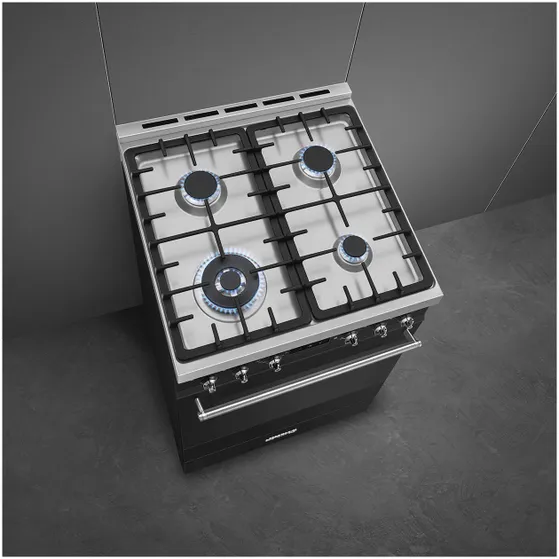 Smeg C6GMMBNLK2 Mat zwart