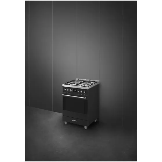 Smeg C6GMMBNLK2 Mat zwart