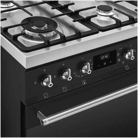 Smeg C6GMMBNLK2 Mat zwart