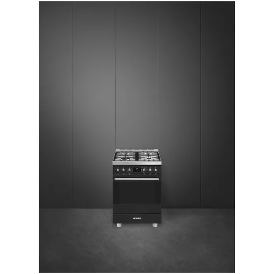 Smeg C6GMMBNLK2 Mat zwart