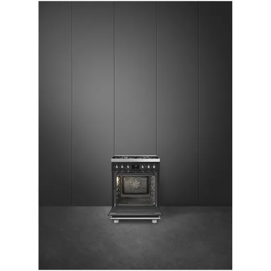 Smeg C6GMMBNLK2 Mat zwart