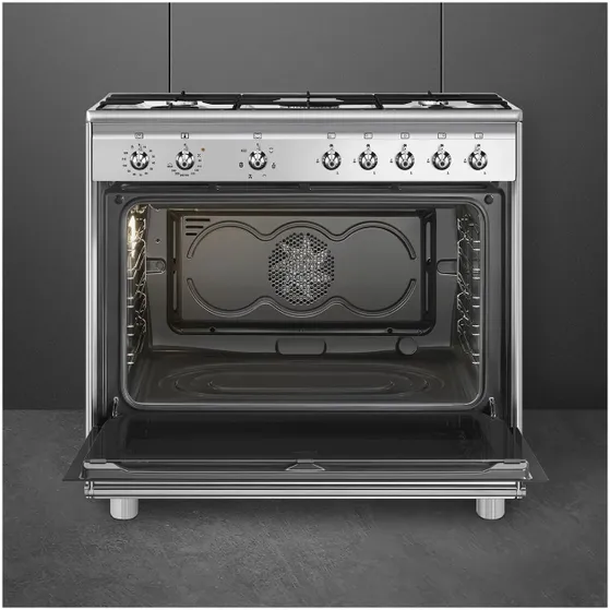 Smeg CX91GMXNLK Rvs