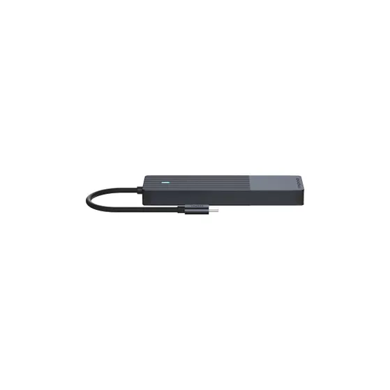 Rapoo USB-C Multiport Adapter, 6-in-1, grijs