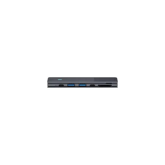 Rapoo USB-C Multiport Adapter, 7-in-2, grijs