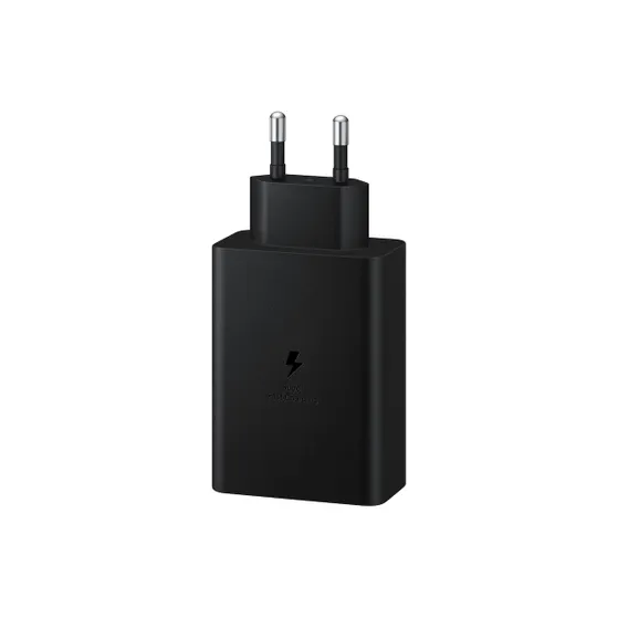 Samsung 65W Power Adapter Trio Zwart