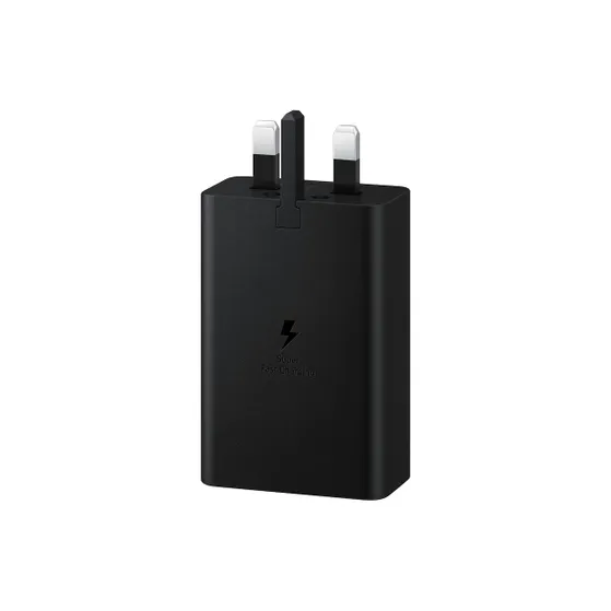 Samsung 65W Power Adapter Trio Zwart