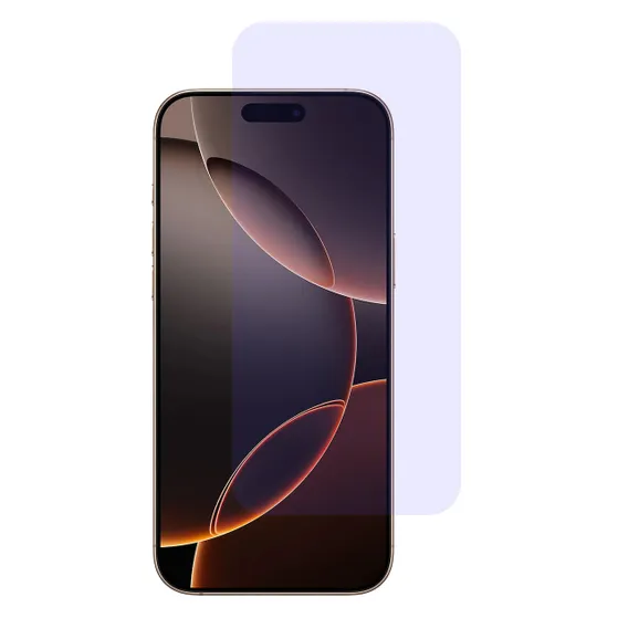 Just in Case Blue Filter Tempered Glass voor Apple iPhone 16 Pro