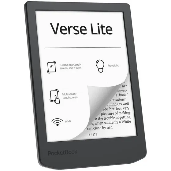 PocketBook Verse Lite Donkergrijs