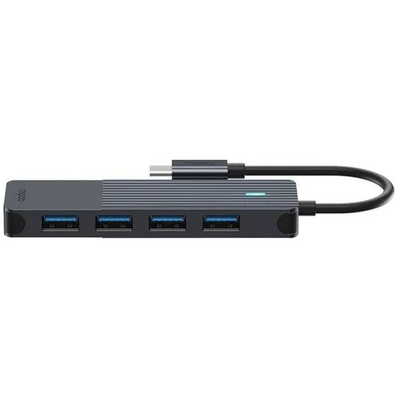 Rapoo USB-C Hub, USB-C naar USB-A, grijs