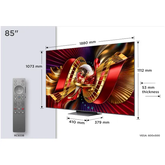 TCL SQD MINI LED 85C89L (2026)