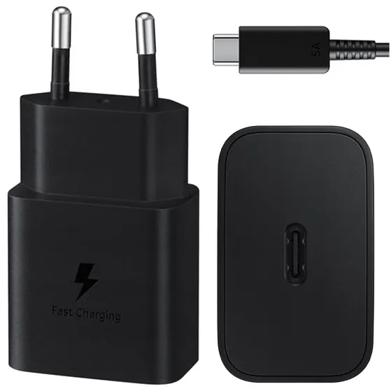 Samsung 15W Oplader Adaptive Fast charging USB A Zwart