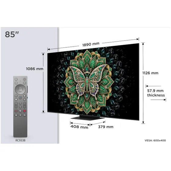 TCL MINI LED 85MQLED75L (2026)