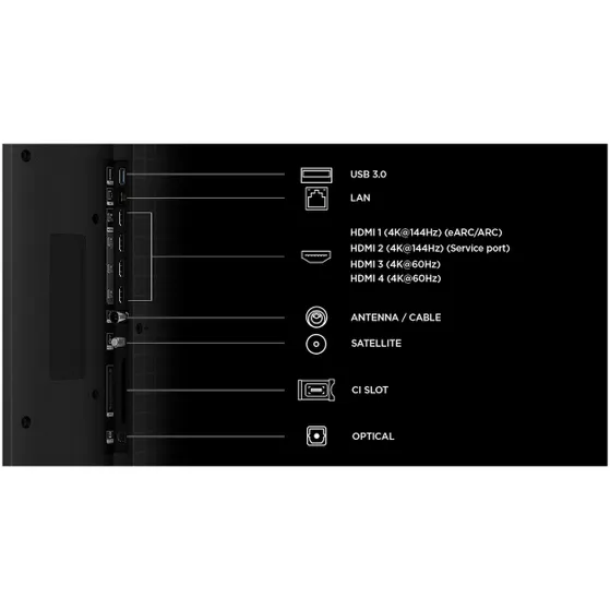 TCL SQD  MINI LED 85MSQLED85L (2026)