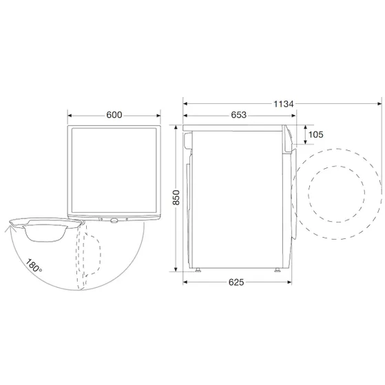 Hisense DH3V800UW/BLX