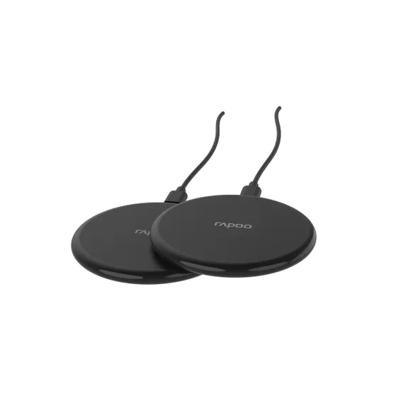 Rapoo XC105 Wirless QI Charging Base, Set of 2 Zwart