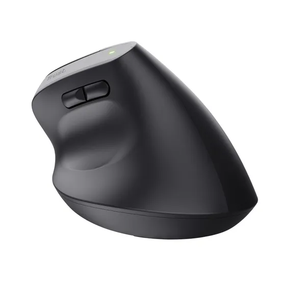 Trust BAYO+ ERGONOMIC WIRELESS MOUSE Zwart