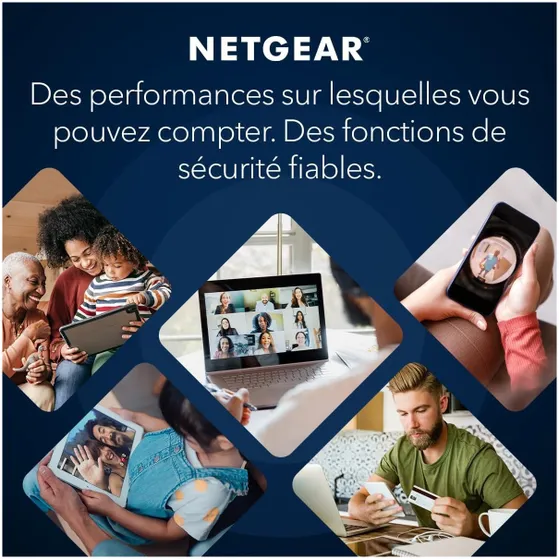 Netgear Nighthawk WiFi 7 Router RS300 (BE9300)