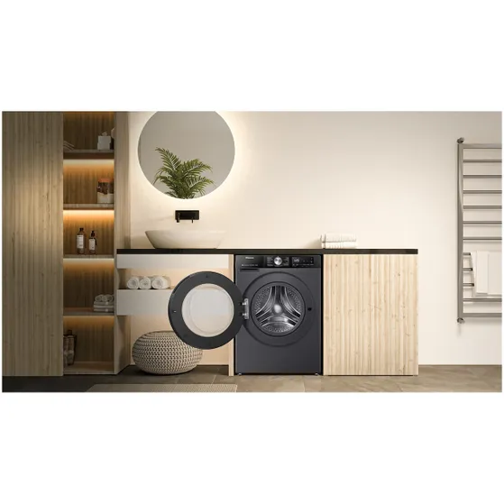 Hisense WD3S9043BB3 Zwart