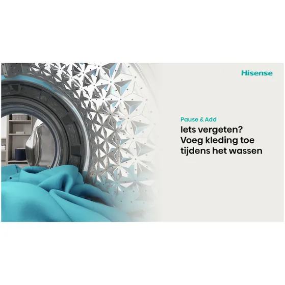 Hisense WD3S9043BB3 Zwart