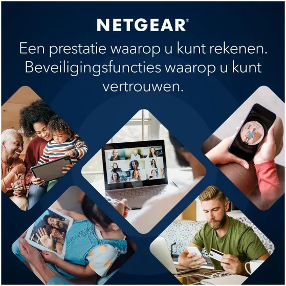 Netgear Nighthawk WiFi 7 Router RS600 (BE18000)