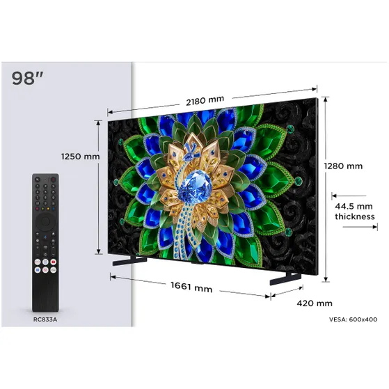 TCL MINI LED 98A400U (2026)