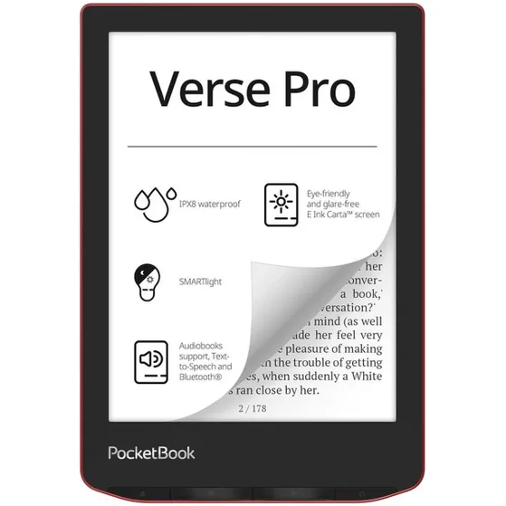 PocketBook Verse Pro Rood