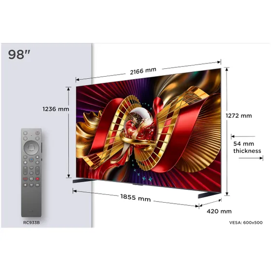 TCL SQD MINI LED 98C89L (2026)