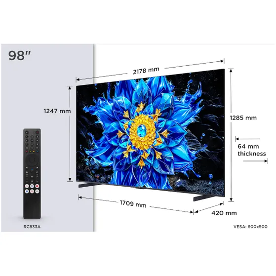 TCL QLED 98QLED810L (2026)