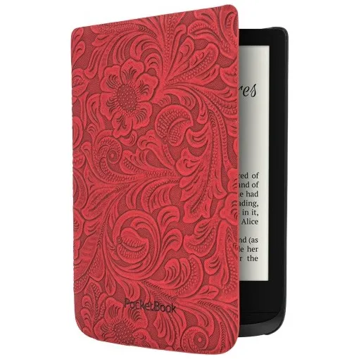 PocketBook Comfort - Red Flowers Rood