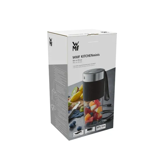 WMF Kitchenminis Mix on the go Zwart