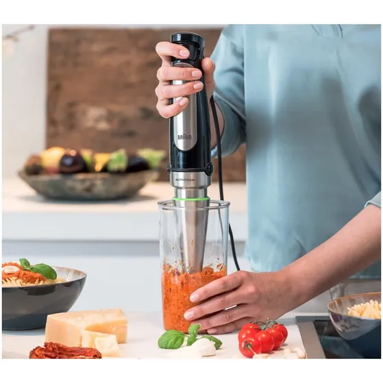 Braun MQ7000X Zwart/rvs